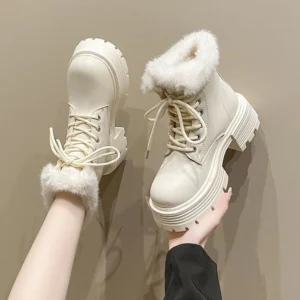 รองเท้าบูทยาว รองเท้าบูท Commuter Soft Sole white