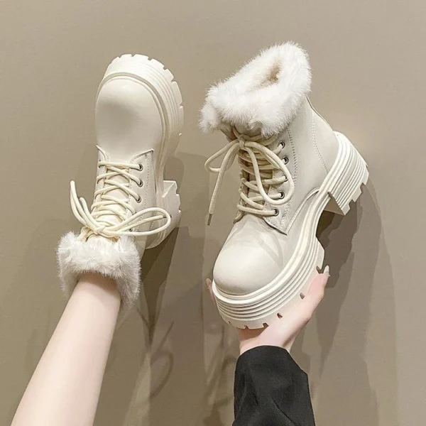 รองเท้าบูทยาว รองเท้าบูท Commuter Soft Sole white